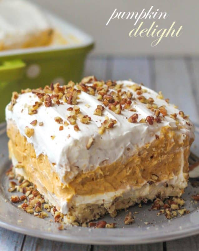 easy pumpkin dessert recipes at home