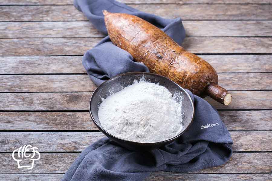 Cassava Flour - wheat starch substitutes