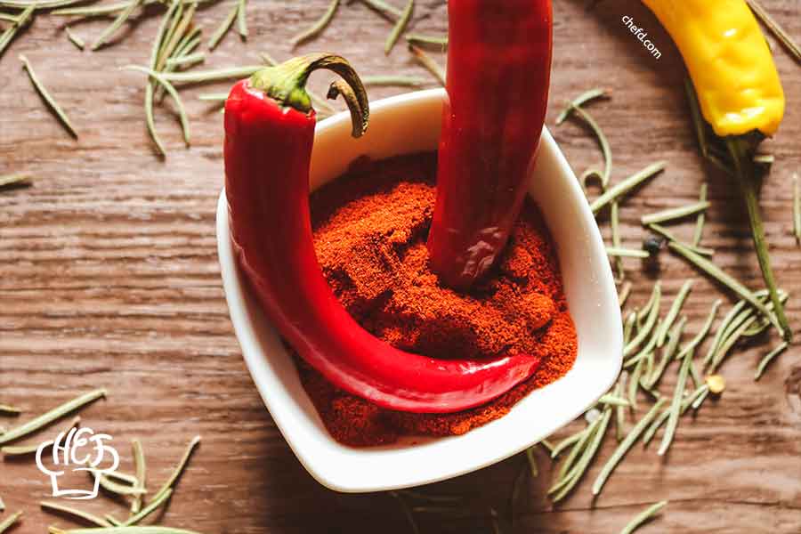 substitutes for red chili pepper - cayenne pepper