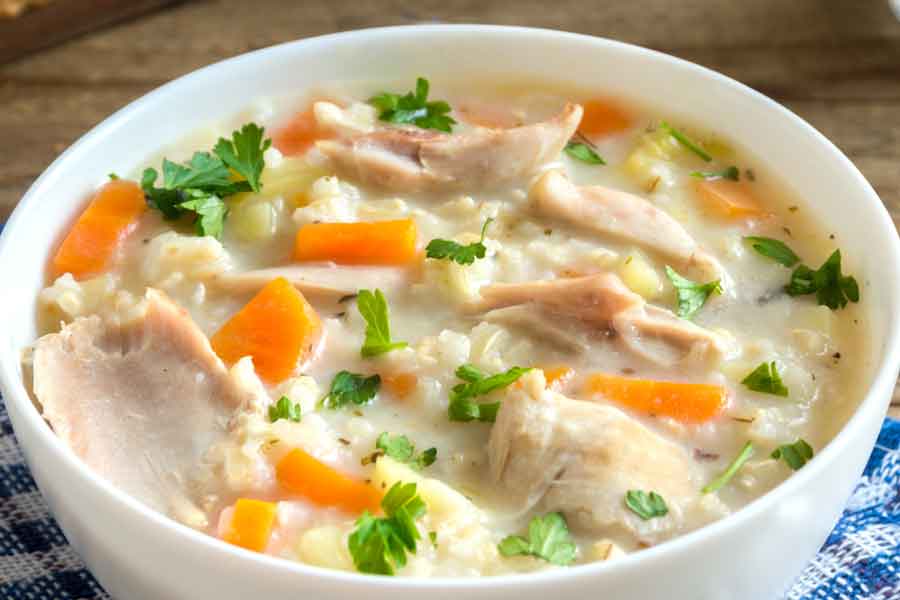 Cream of chicken soup: substitute for cream of mushroom soup