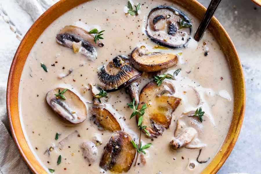 Dairy-free homemade version: substitute for cream of mushroom soup