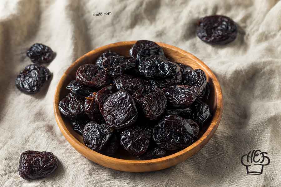 Dried Prunes - substitutes for currant