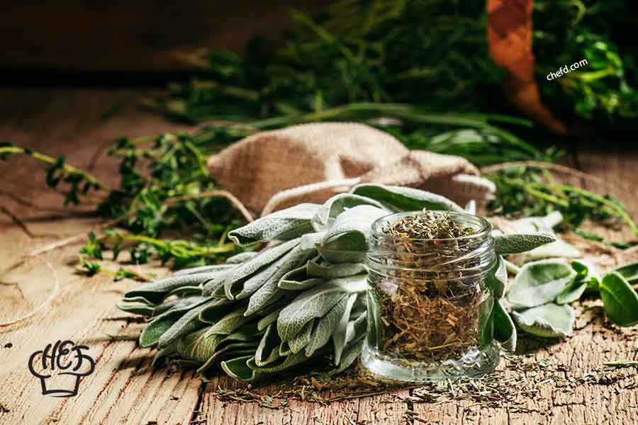 Sage - poultry seasoning substitutes