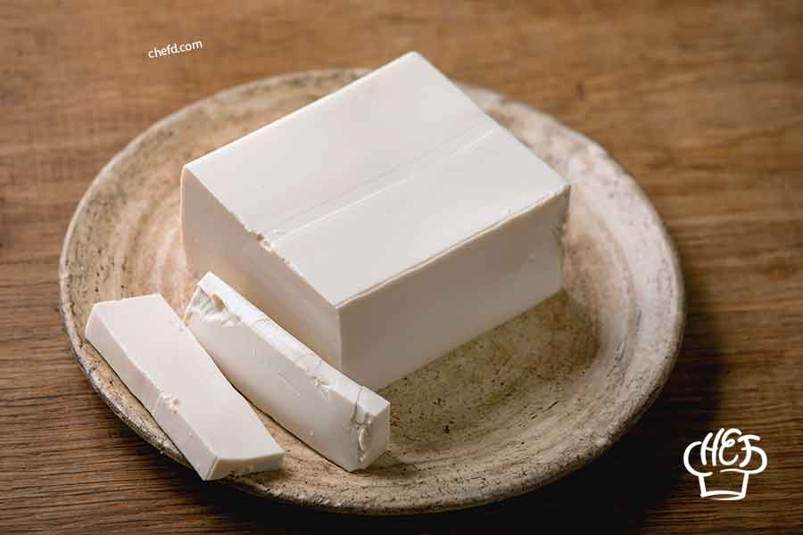 Tofu - fontina cheese substitutes