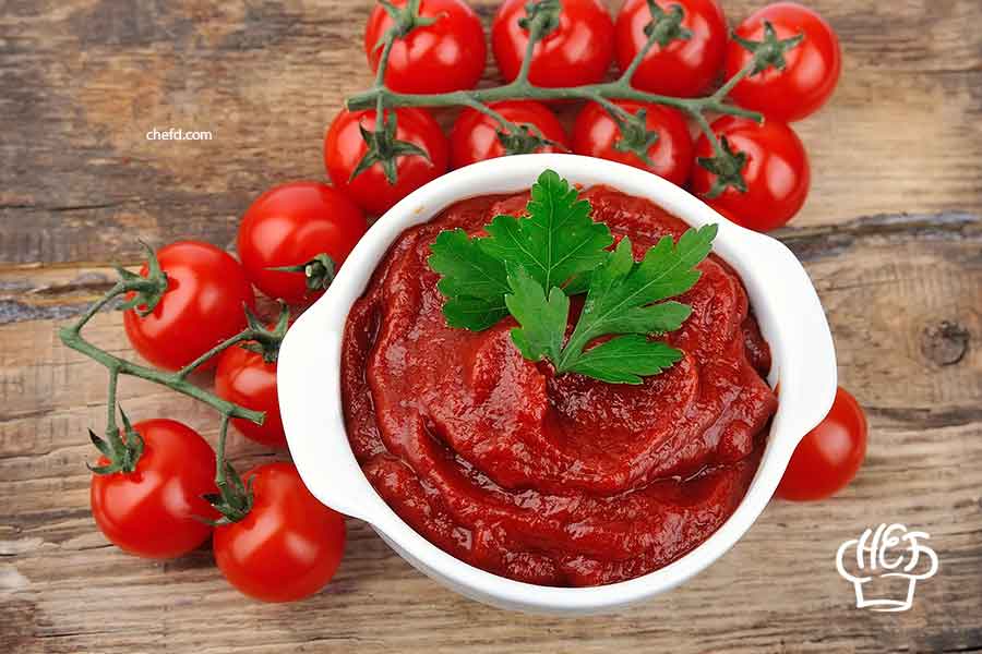 Tomato Paste - substitutes for diced tomatoes