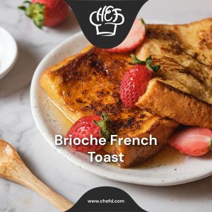 Image with brioche french toast.