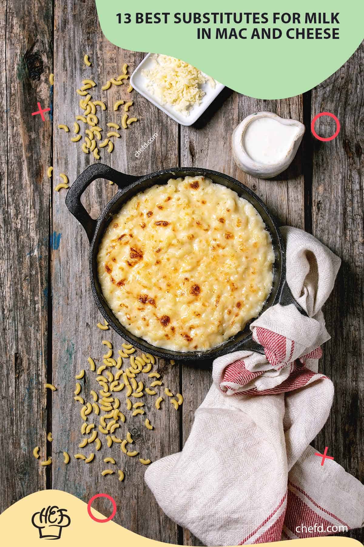 substitutes for milk in mac and cheese