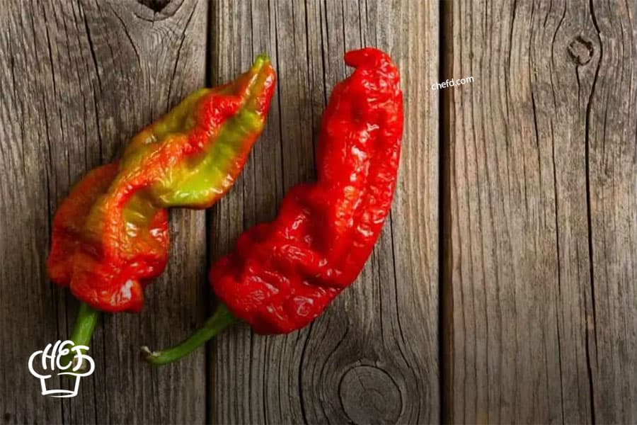 Image with Ghost Pepper Bhut Jolokia 1041427 SHU.