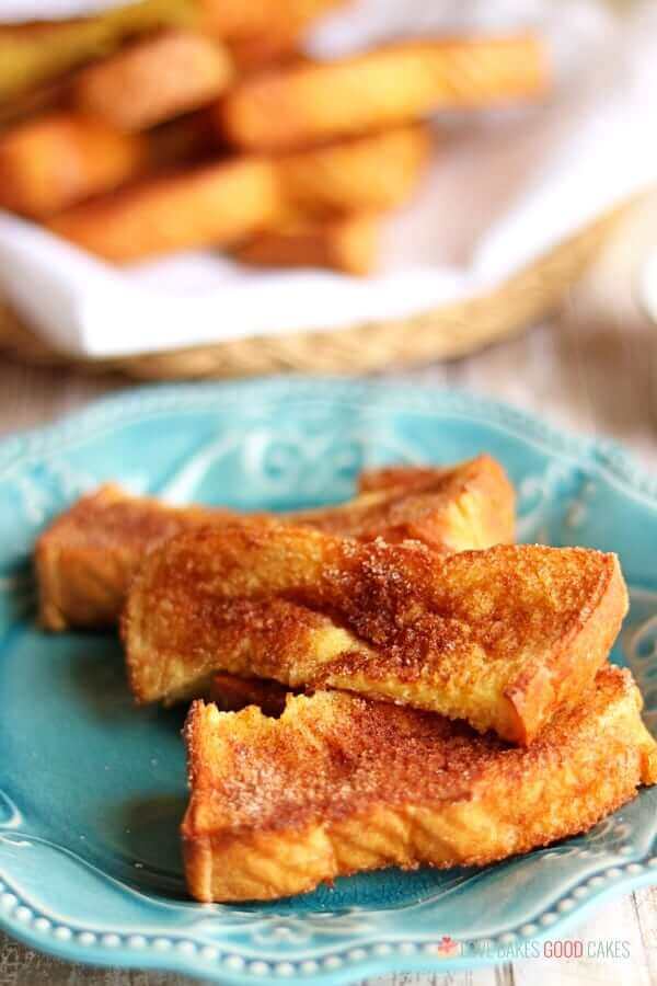 Image with Air Fryer French Toast Sticks.