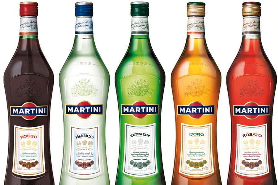 Vermouth bottles image 