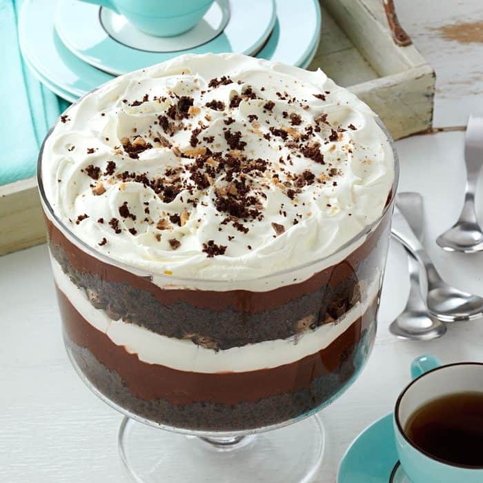 Image with chocolate trifle.