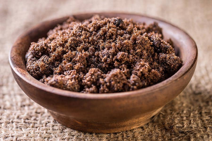 Muscovado sugar - one of the popular substitutes for brown sugar
