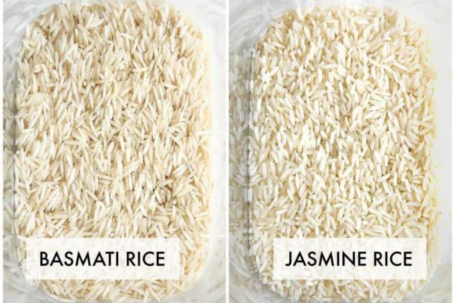 basmati vs jasmine rice 