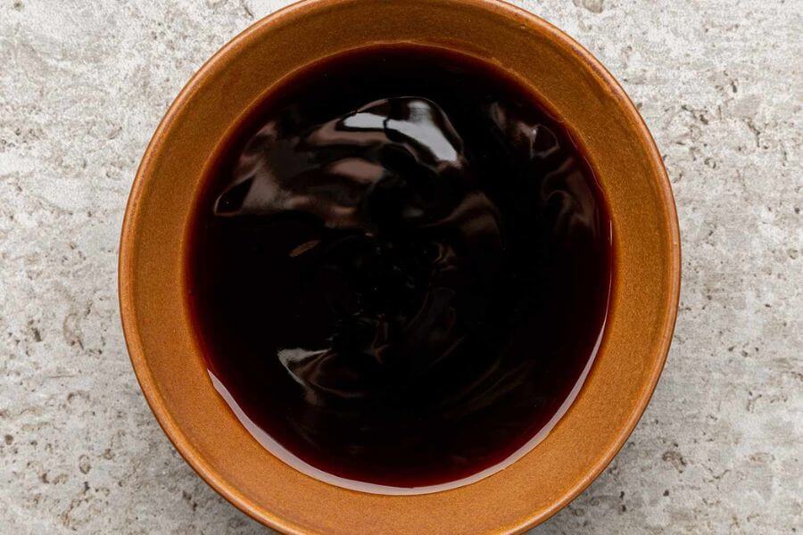 Oyster sauce in a bowl 
