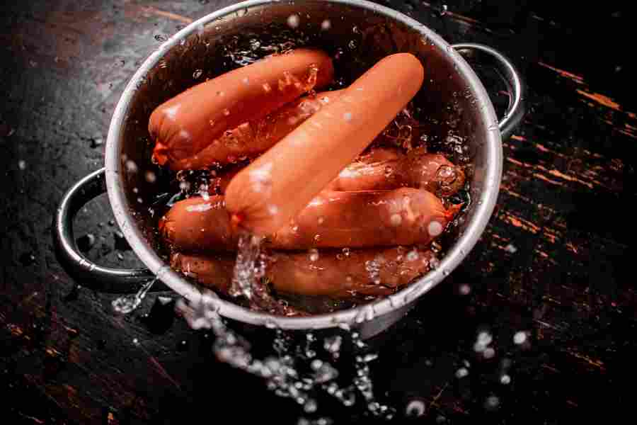 how to boil hot dogs 