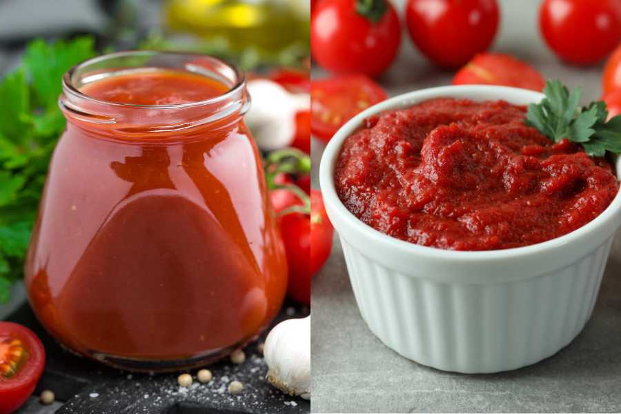 Tomato Purée vs. Paste
