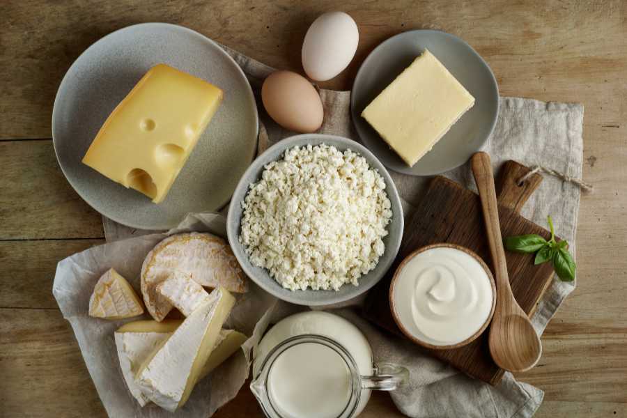 Allergies related to eggs and dairy