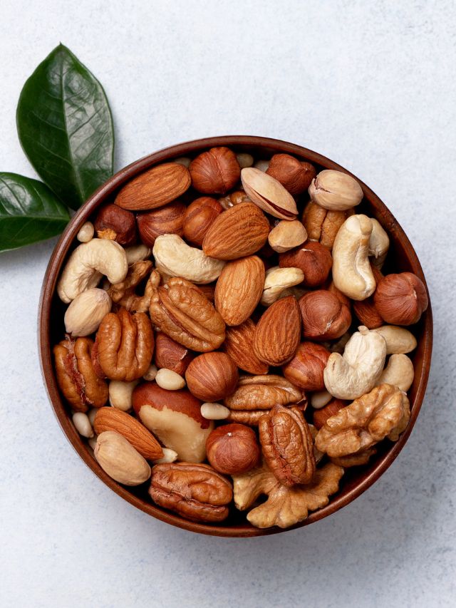 Image with nuts and seeds image.