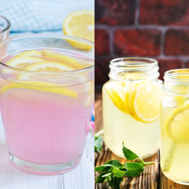 pink lemonade vs lemonade
