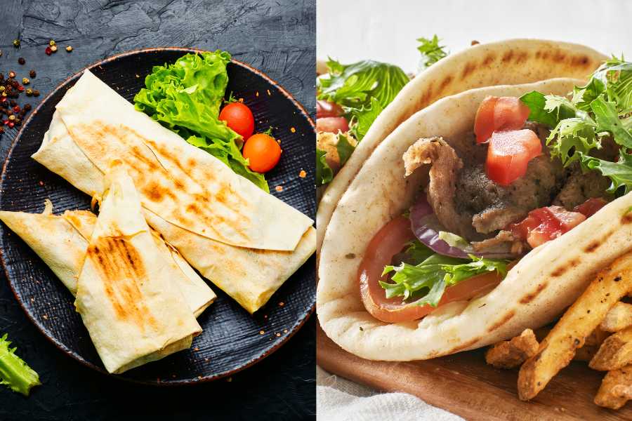 gyros vs shawarma
